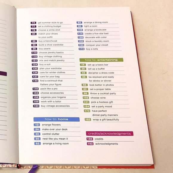 Preowned In Style: Style 101 Hardcover 2007 by Editors of In Style Magazine - Picture 4 of 6